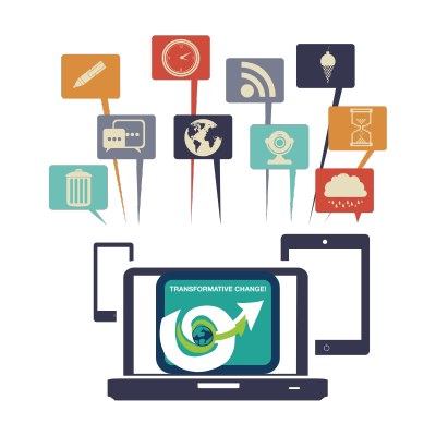 Digital Transformation Illustration