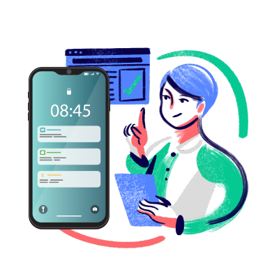 IT Consulting Illustration